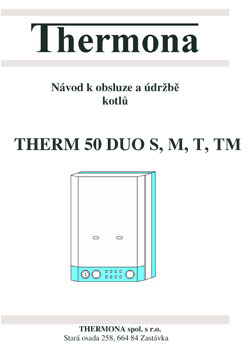 THERM DUO 50 S, M, T, TM