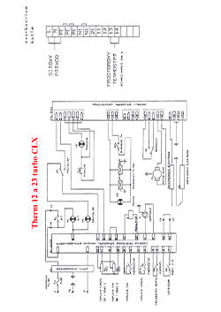 El. schéma THERM 12, 23 TCLX do 03/1998