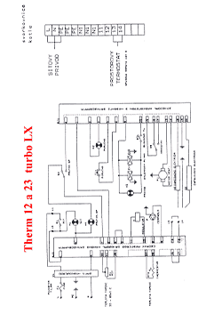El. schéma THERM 12, 23 TLX do 08/1997