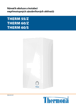 THERM 55/Z, 60/Z, 60/S