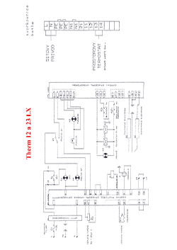 El. schéma THERM 12, 23 LX do 03/1998