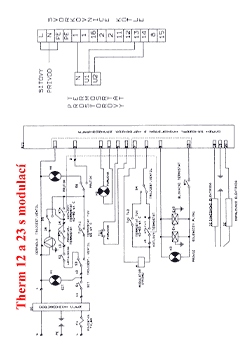 El. schéma THERM 12, 23 Combi do 08/1997