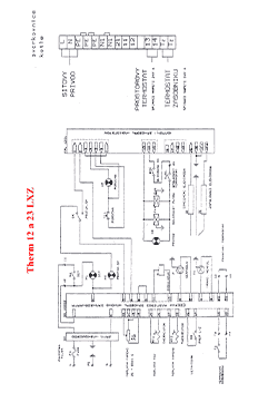 El. schéma THERM 12, 23 LXZ do 03/1998