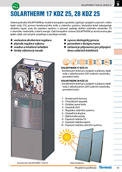 SOLARTHERM 17, 28 KDZ 25