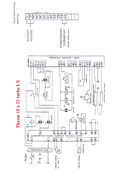 El. schéma THERM 12, 23 TLX do 03/1998